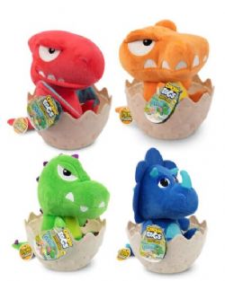 PELUCHE DE DINOSAURE D'OEUF CRAQUÉ ASST